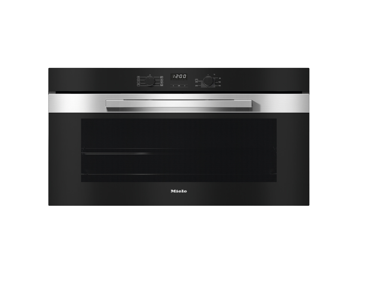 Miele 90cm Oven - 8 Oven Functions, 90L cavity, with PerfectClean,